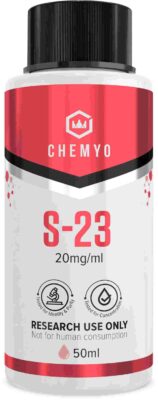 S23 | S-23 SARM Solution 20mg/ml – 50ml Chemyo lab reports