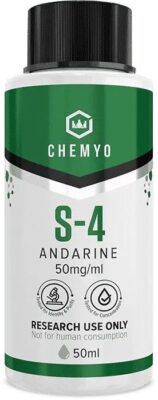 ANDARINE S4 SARM Solution 50mg/ml – 50ml Chemyo lab reports